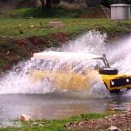 algarve land rover defender river crossing tour